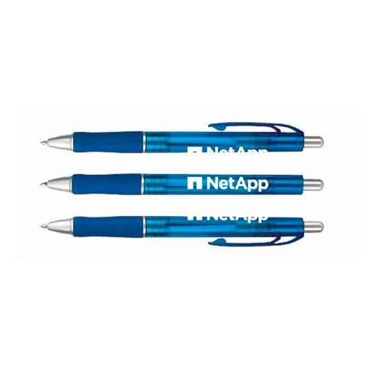 Zling Translucent Blue Pen - NetApp